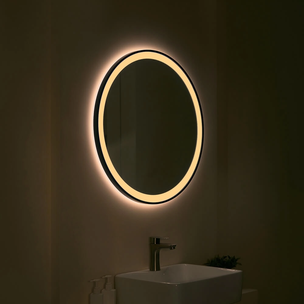Lampe miroir Vasari Ø 40cm - avec LED Lyora 4255805301654