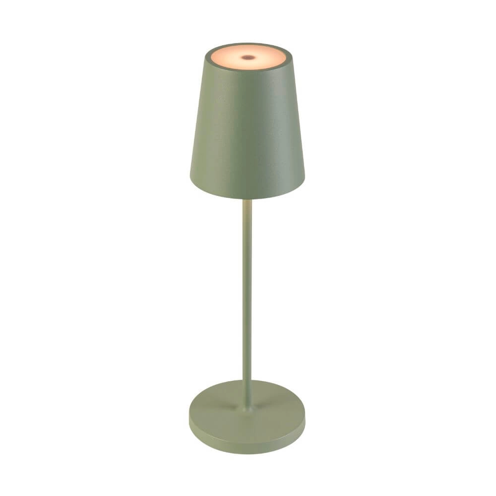 Lampe de table d'extérieur Vinolina Two vert - rechargeable