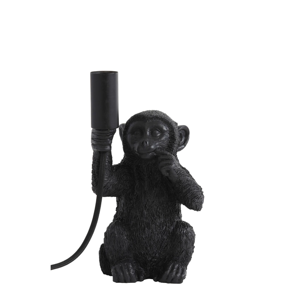 Singe lampe de table Monkey noir 23,5 cm