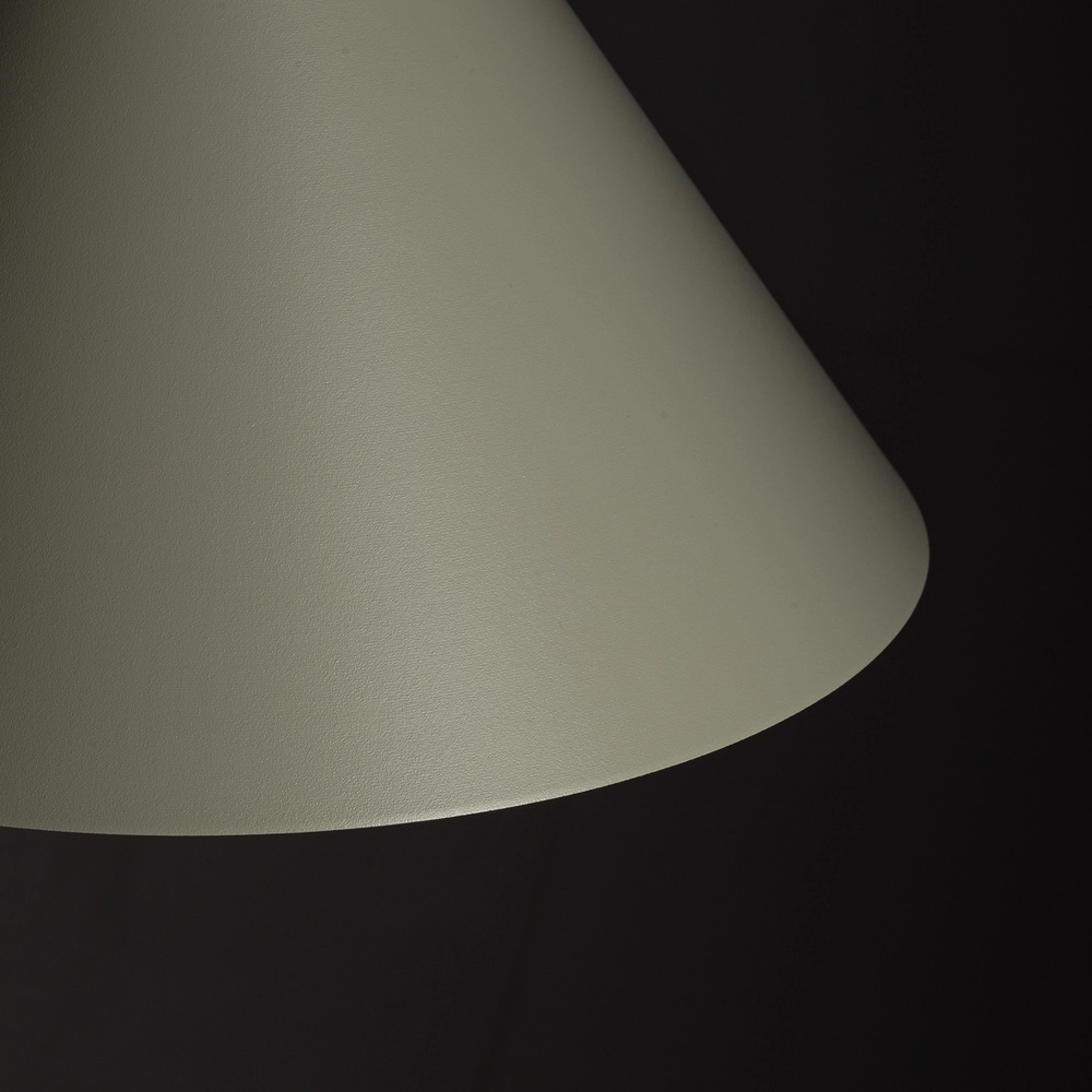 Lampe pendante de conception Zenith vert sauge Ø 35cm Lyora 5903139114851