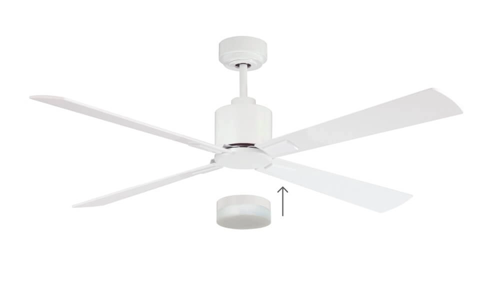 Ventilateur de plafond blanc Airfusion Climate I Ø132cm Beacon 9333509087977