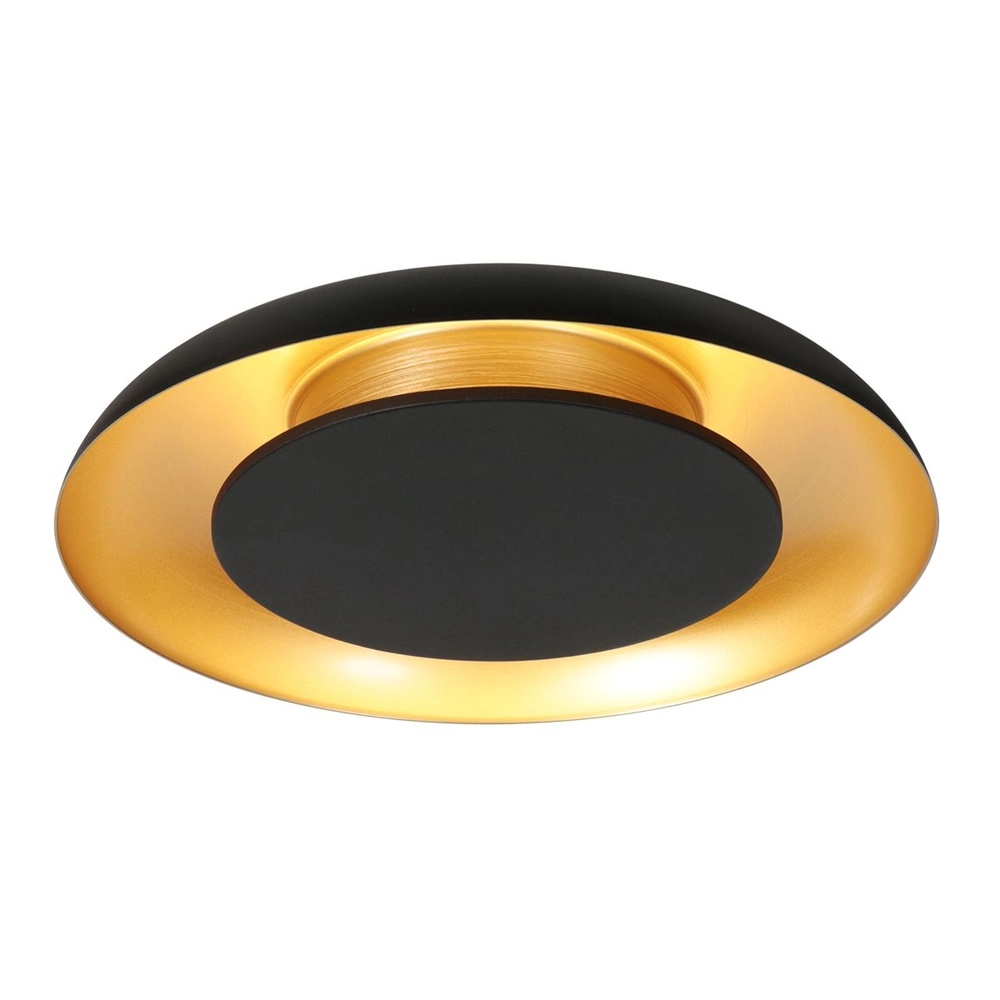 Plafonnier Golden Veil noir Ø 40cm Plafonnier Golden Veil noir Ø 40cm