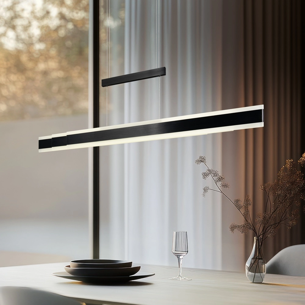 Suspension moderne Arcola 152cm noir Trio 4017807662016