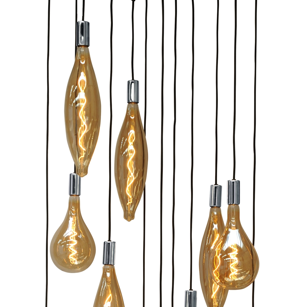 Grande lampe suspendue Aton 12 lumières Masterlight 8718121203164