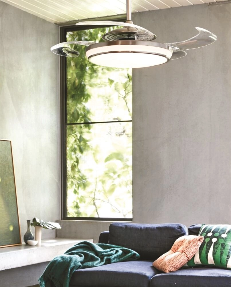 Ventilateur de plafond en acier inoxydable Fanway Evo 1 Ø 122 cm Beacon 9333509114512