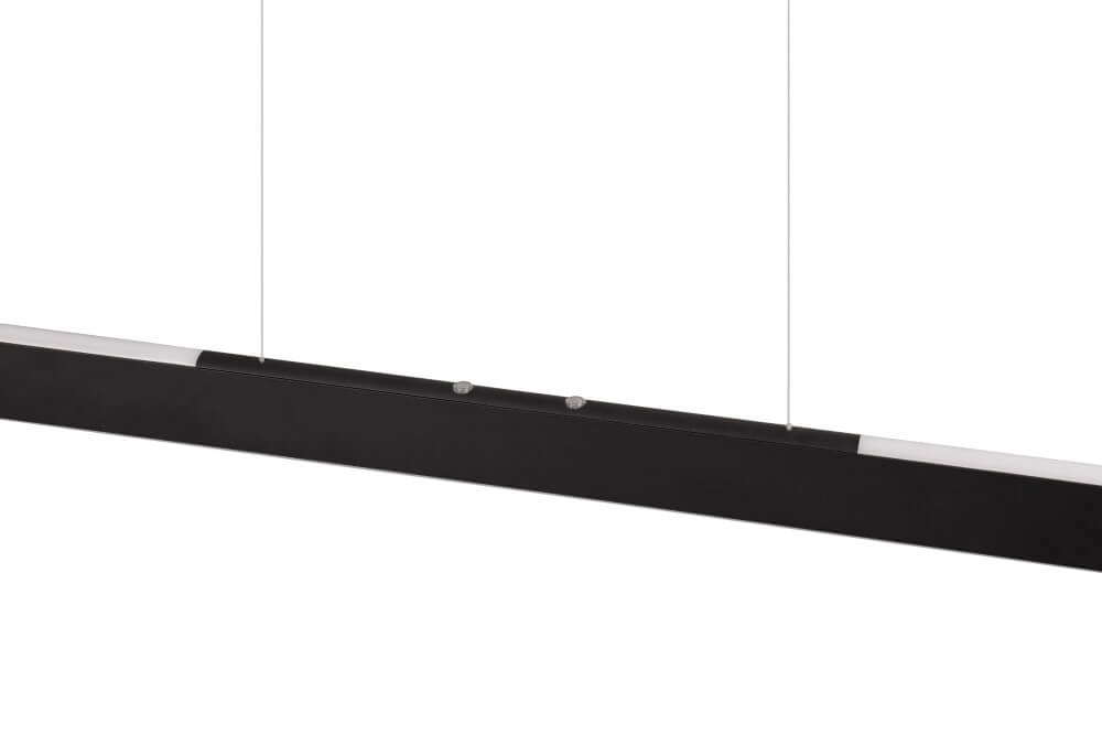 Lampe suspendue unique Helios noir Trio 4017807597950