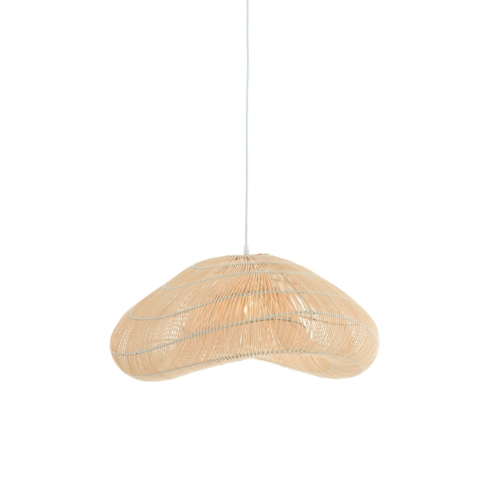 Lampe pendante en rotin Janzur Ø 65cm - brun naturel Light & Living 8717807760533