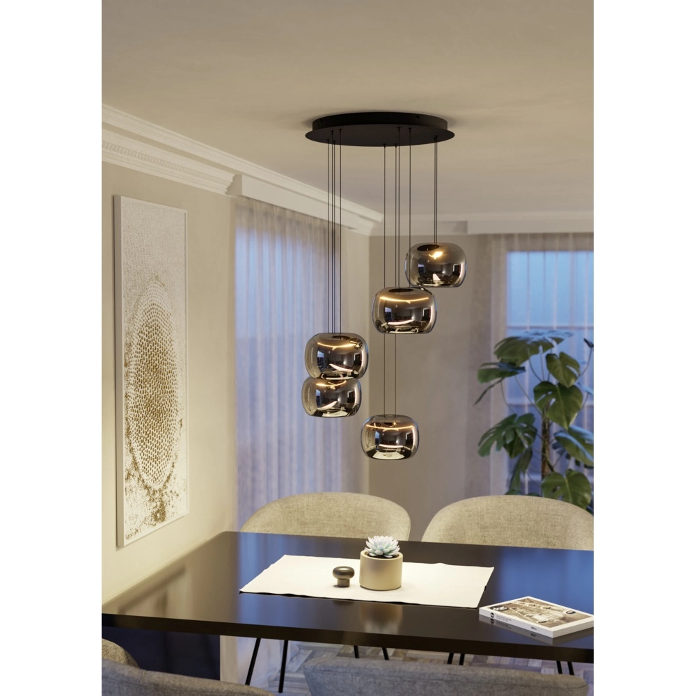 Suspension design Hortunas 5 lumières Eglo 9008606339228