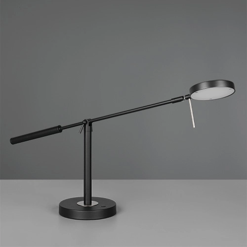 Lampe de bureau Monza Noir Trio 4017807693256
