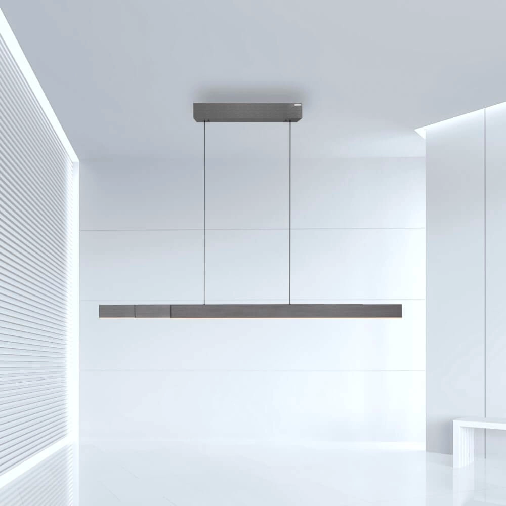 Lampe suspendue design Pure Moto-Rise gris Paul Neuhaus 4012248366653