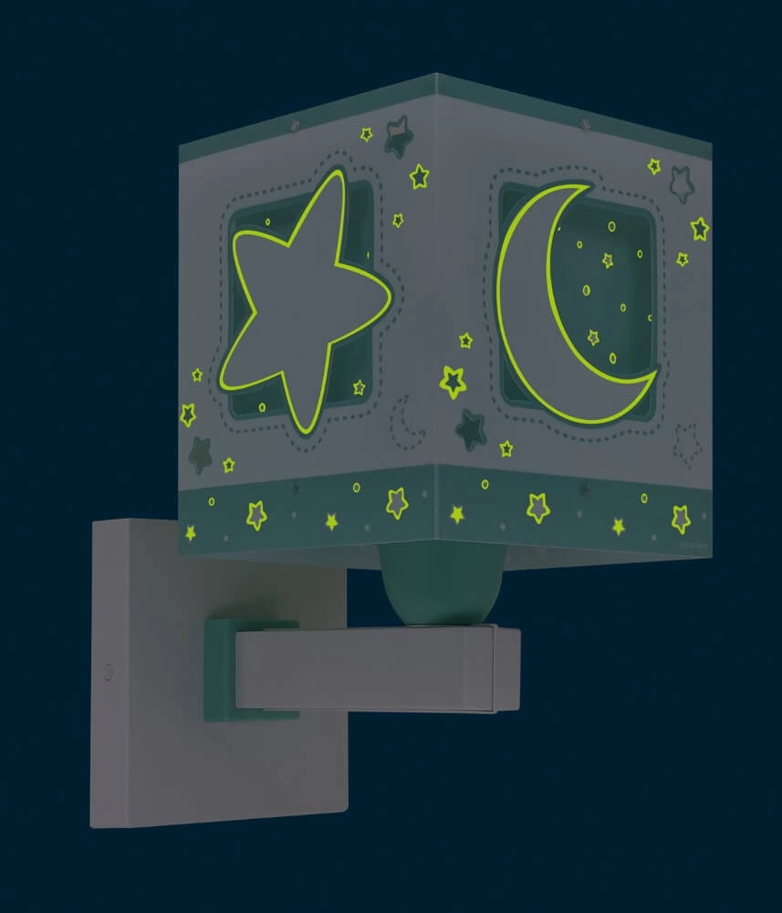 Applique verte Moonlight pour chambre d'enfant Dalber 8420406001913