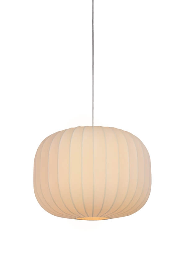 Suspension Japandi Lexa blanc Ø 35cm Suspension Japandi Lexa blanc Ø 35cm