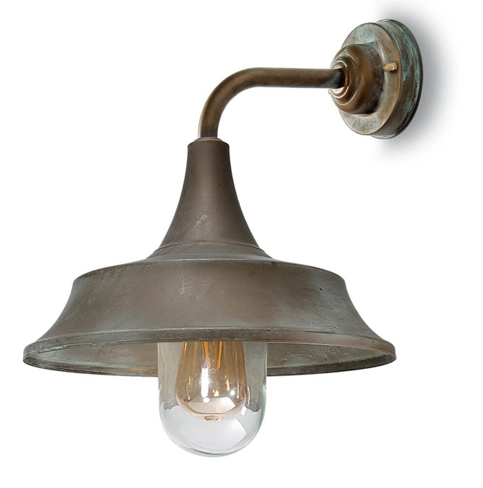 Lampe d’extérieur élégante Atelier laiton vieilli