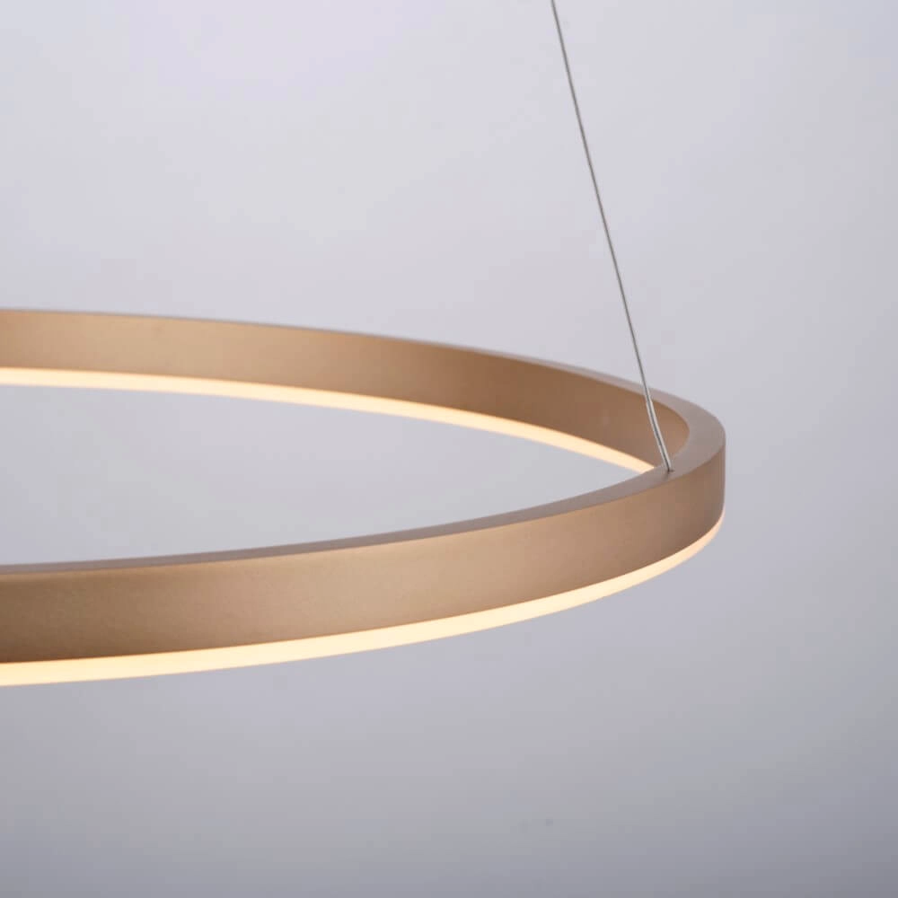 Lampe suspendue Ritus laiton Just Light 4043689985653