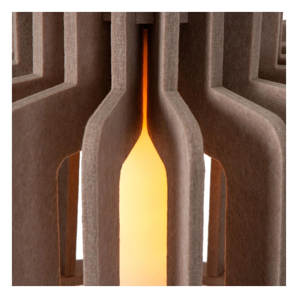 Lampe pendante de conception Rollo Brun sable de 40 cm Lucide 5411212452849