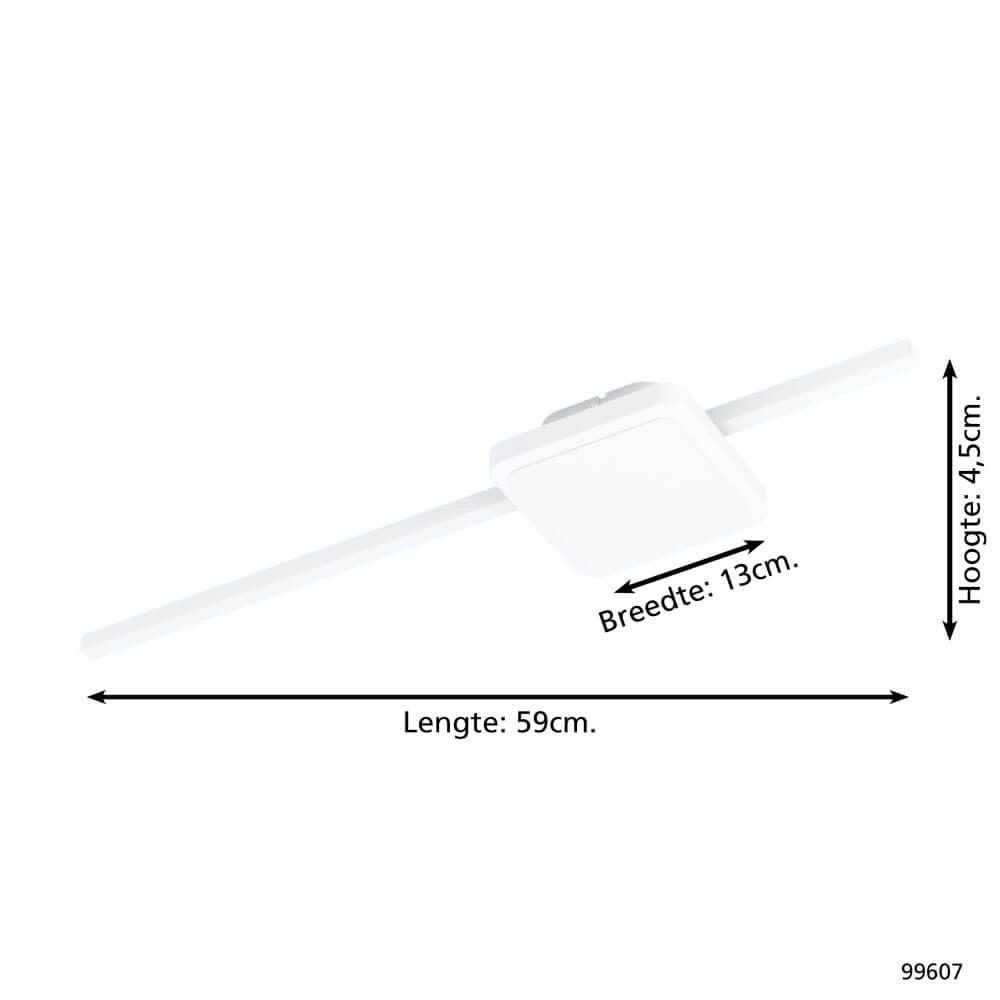 Plafonnier LED Sarginto blanc Eglo 9002759996079