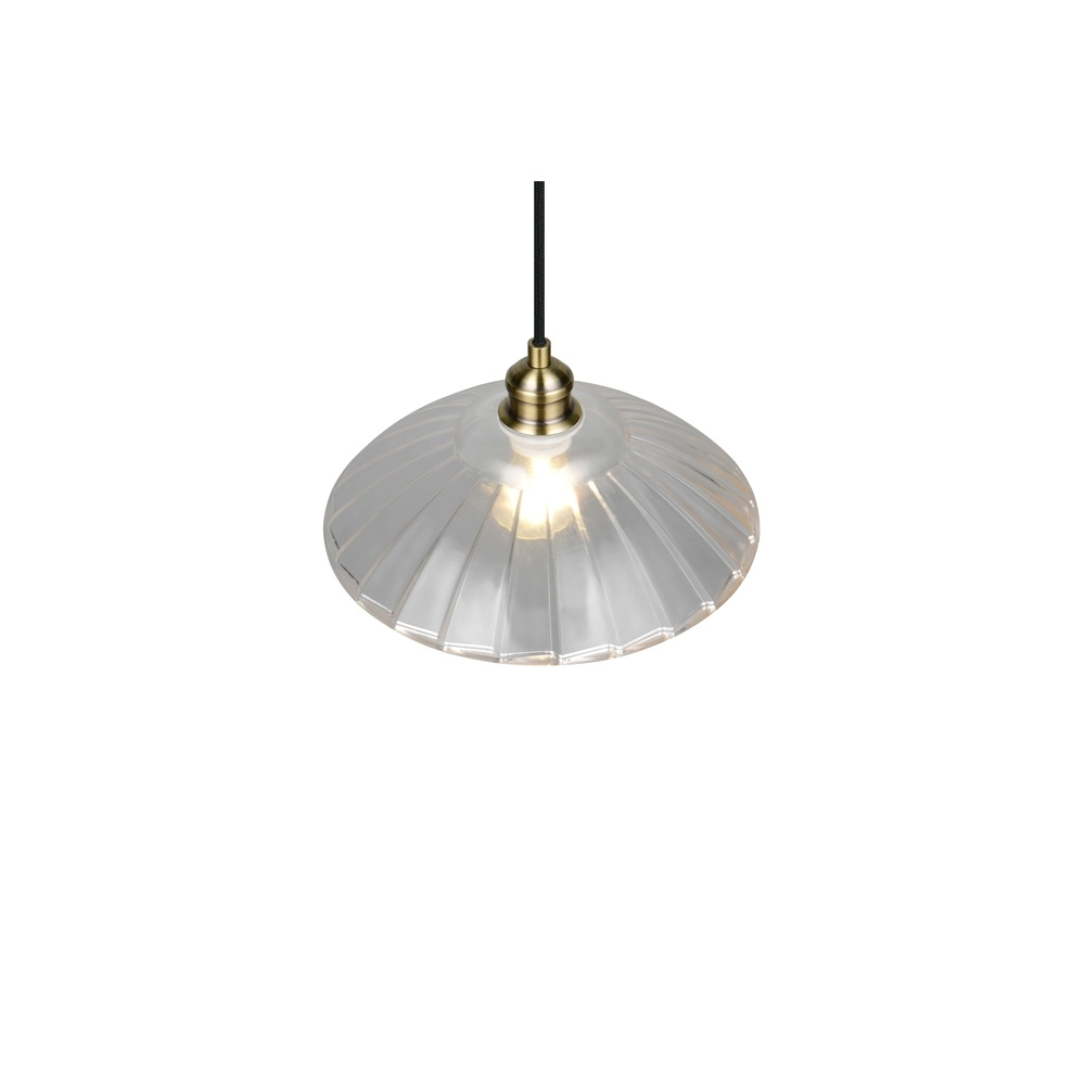 Lampe pendante classique Eluna Vieux laiton Trio 4017807682465