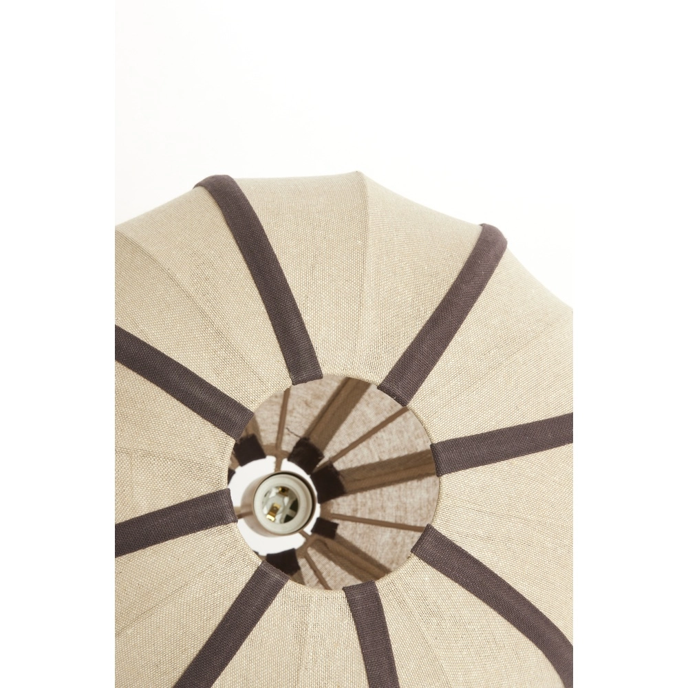 Lampe pendante Japandi Esmiria Ø 40 cm - brun foncé Light & Living 8717807835934