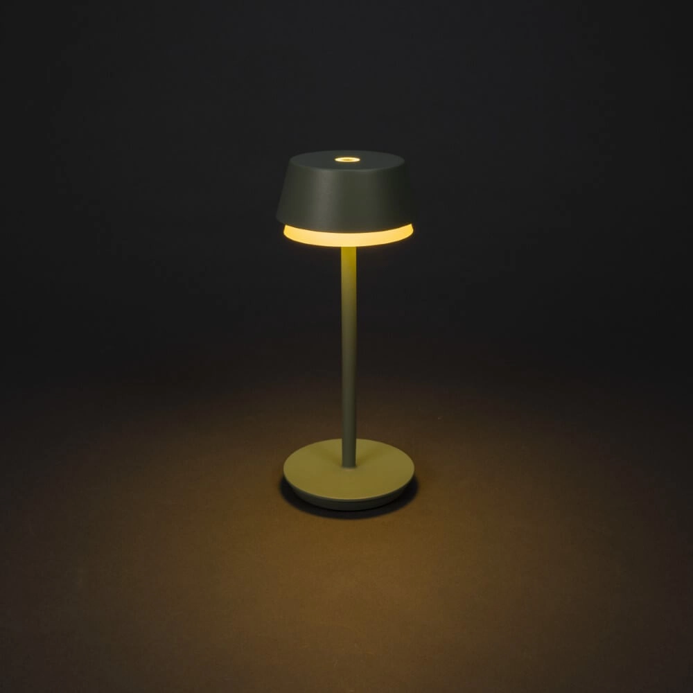 Lampe de table Lyon vert menthe avec fonction RVB KonstSmide 7318307830637