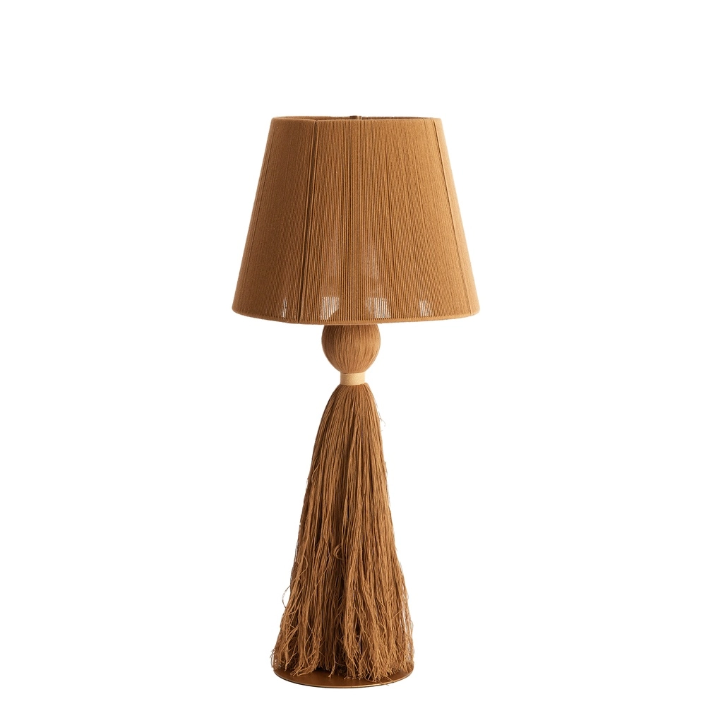 Lampe de table Espino Ø 31cm - jaune ocre