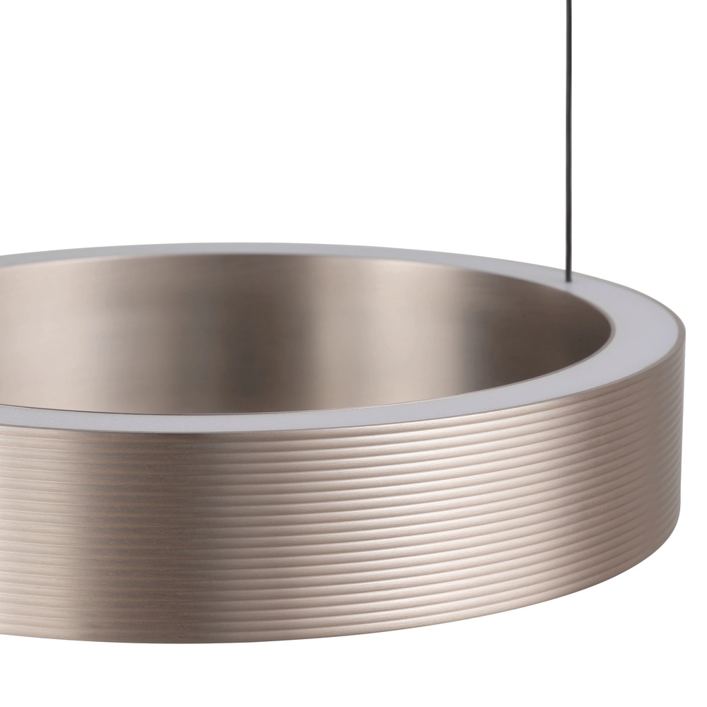 Lampe pendante de conception Axion Noir avec brun Brilliant 4004353477188