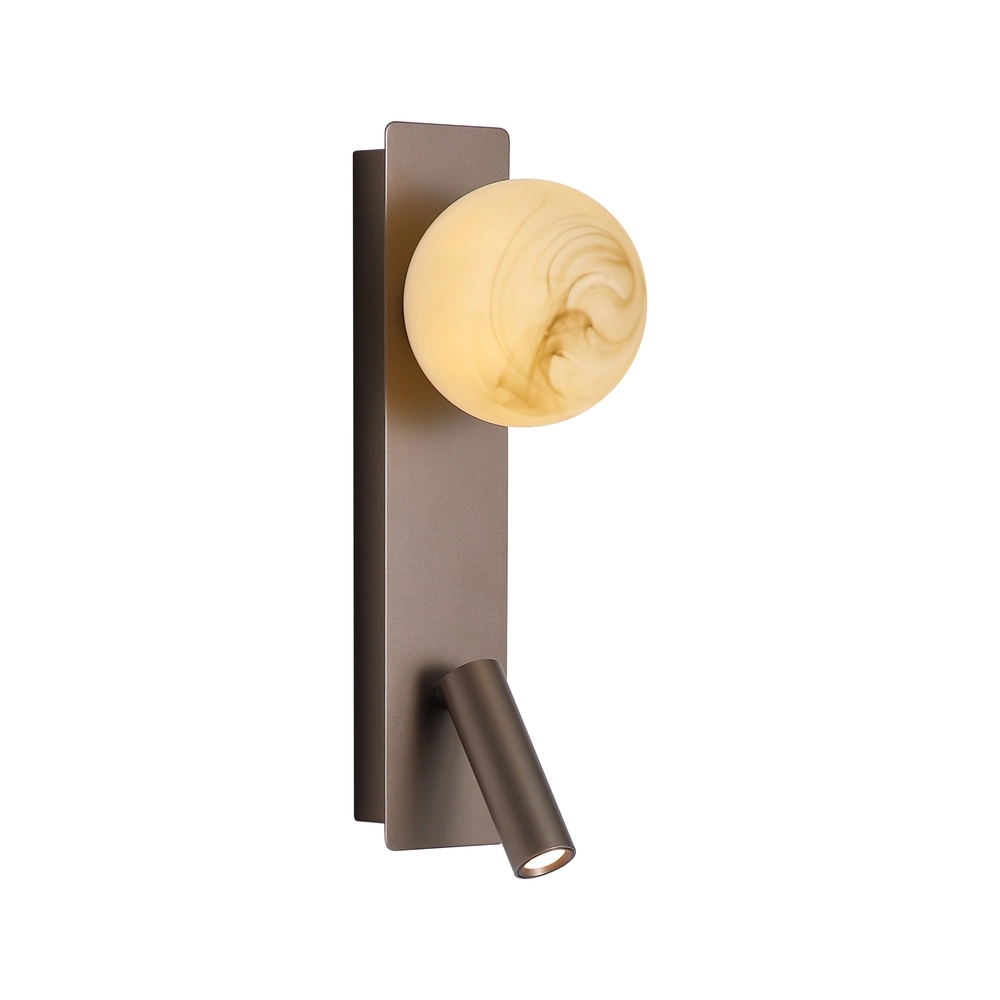 Lampe murale Carrara Brown