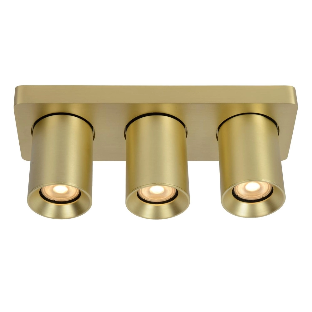 Projecteur de plafond Nigel Or 3 vieux Lucide 5411212092991
