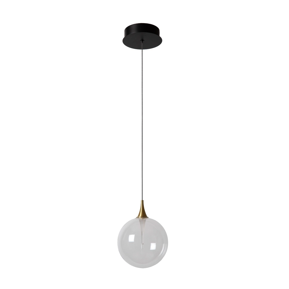 Suspension LED de conception Gisela transparent - 1x Ø 16cm Premium by Lucide 5411212134769