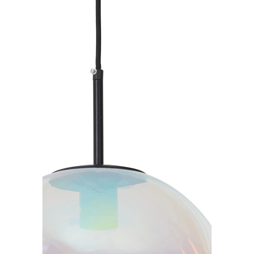 Ø lampe suspendue de 40 cm Medina Verre arc-en-ciel Light & Living 8717807665807