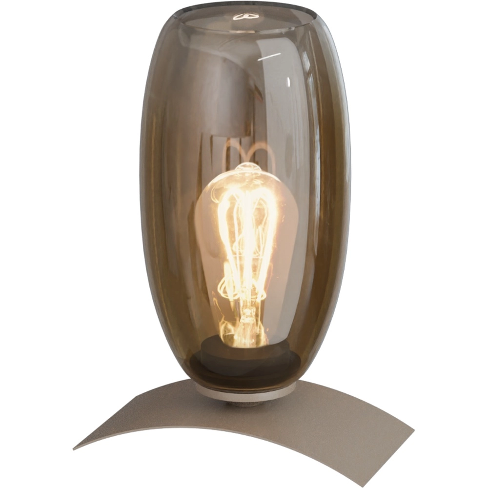 Lampe de table Olive Verre de 12,5 cm d’Ø - sable