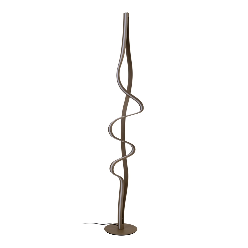 Lampe de pied Lambada Conception chamapgne Premium by Lucide 5411212520937