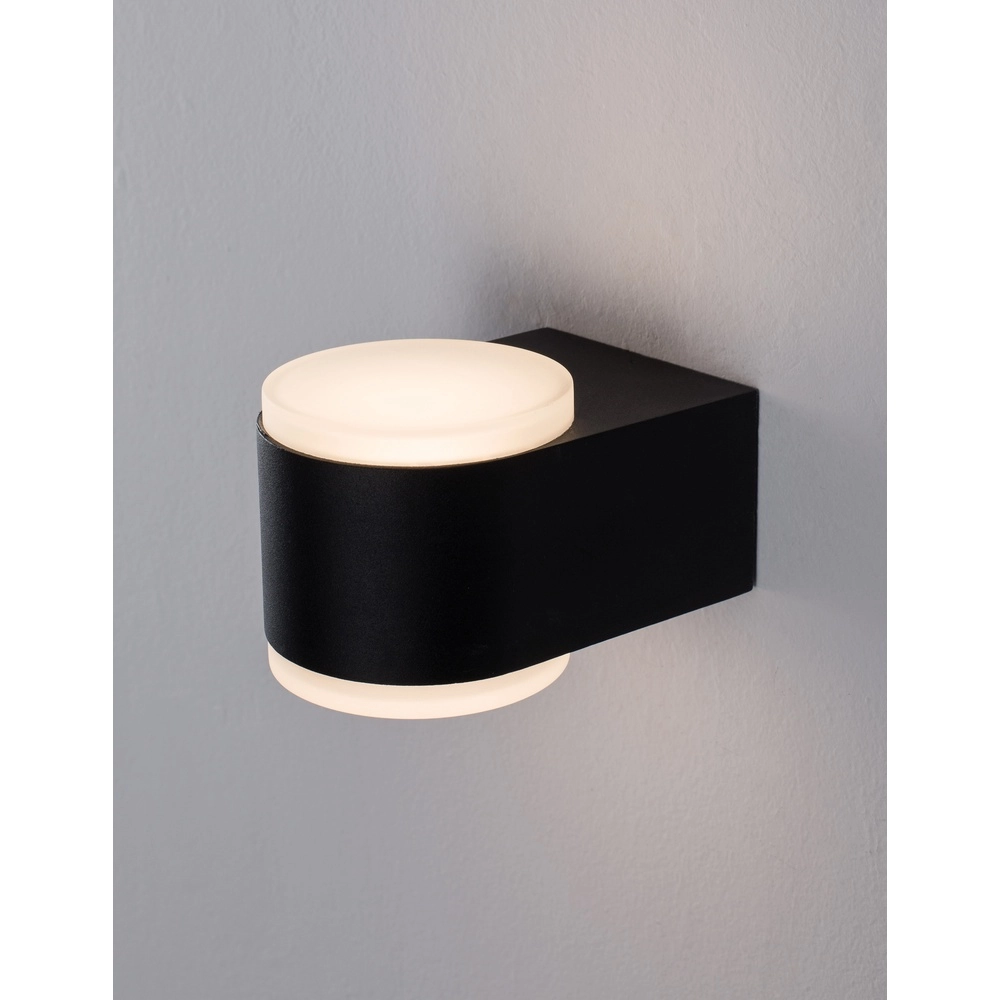 Applique murale élégante Nus Double noir