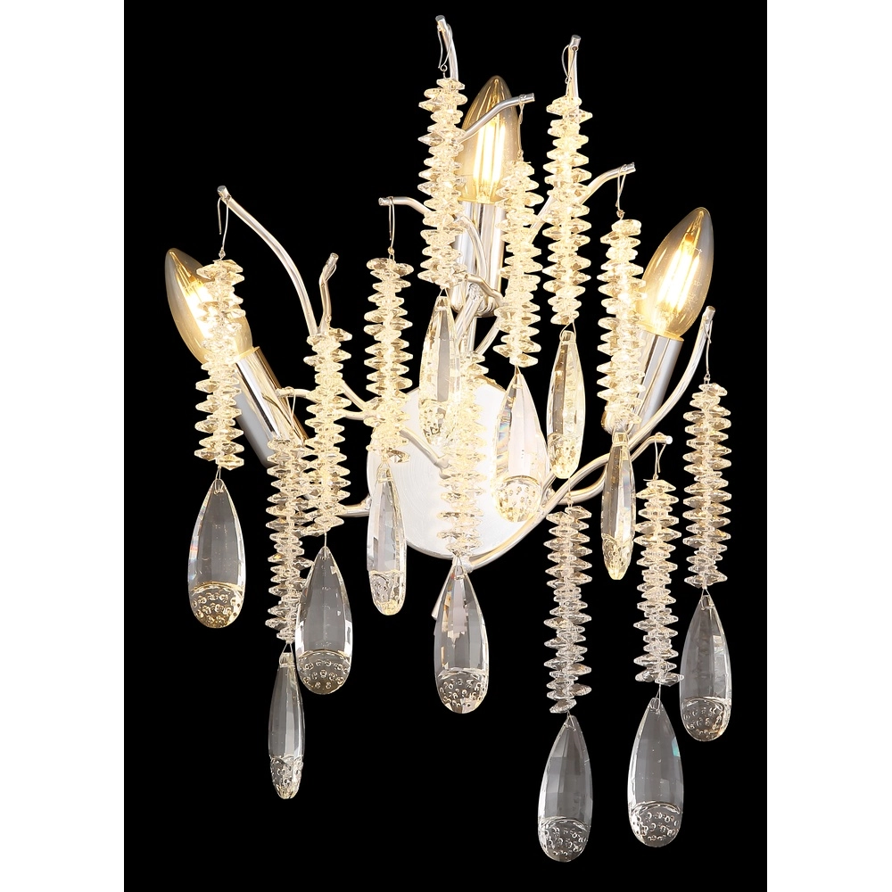 Lampe murale Kinga Gris argenté Globo 9007371573004