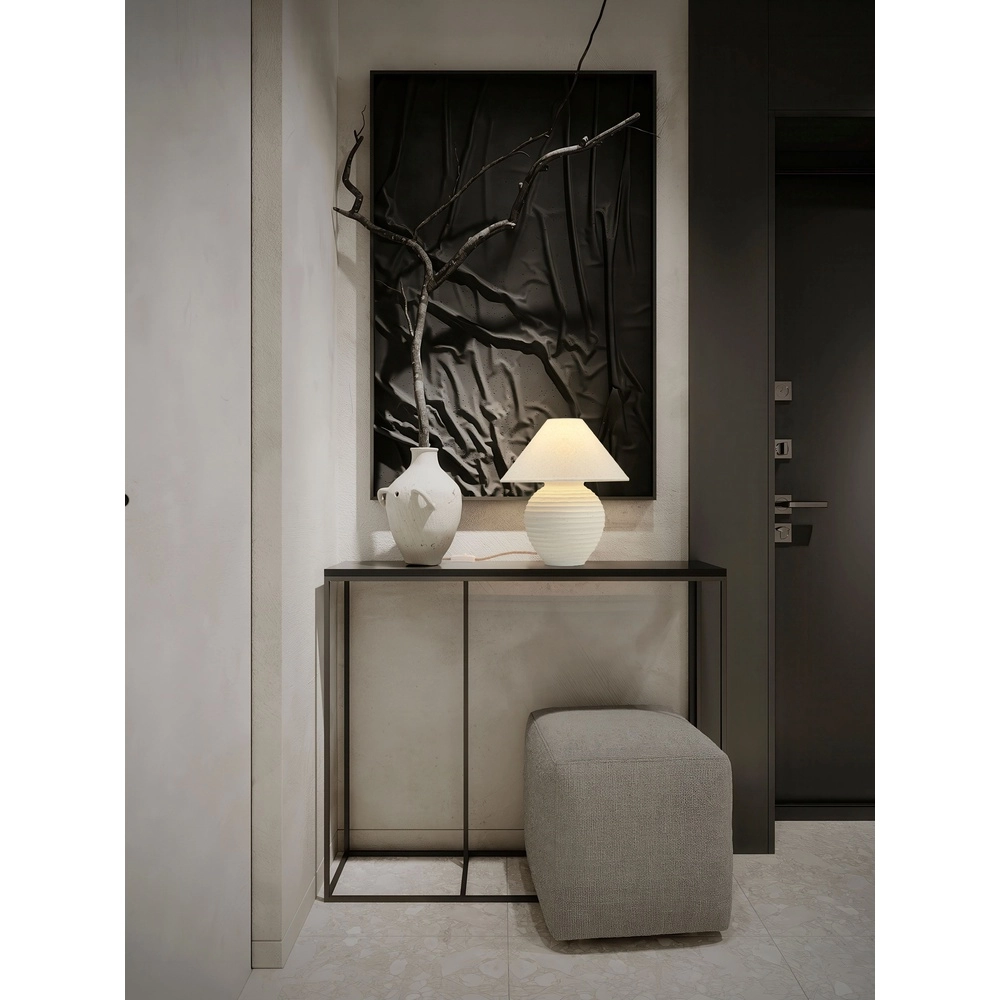Lampe de table Japandi Silia beige