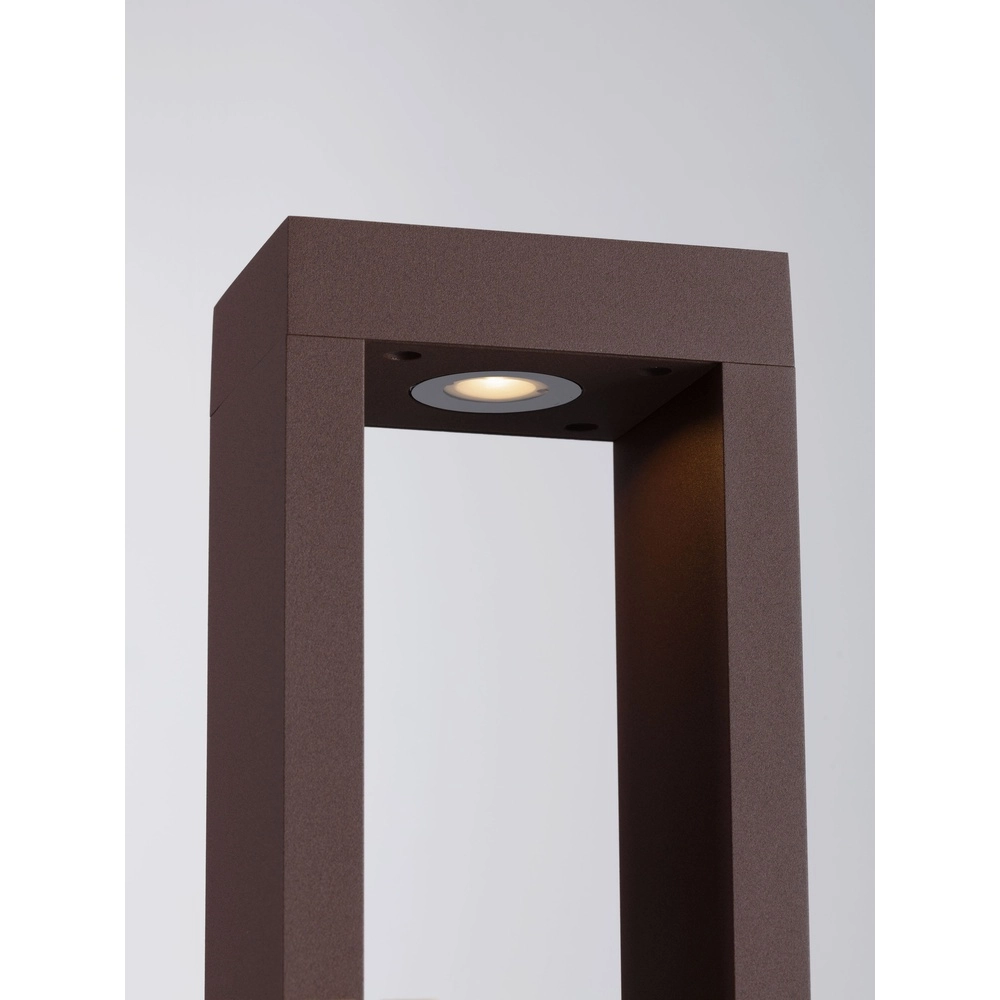 Lampe de jardin brun rouille Dolix 30cm - 2700K Lyora 5212017488190