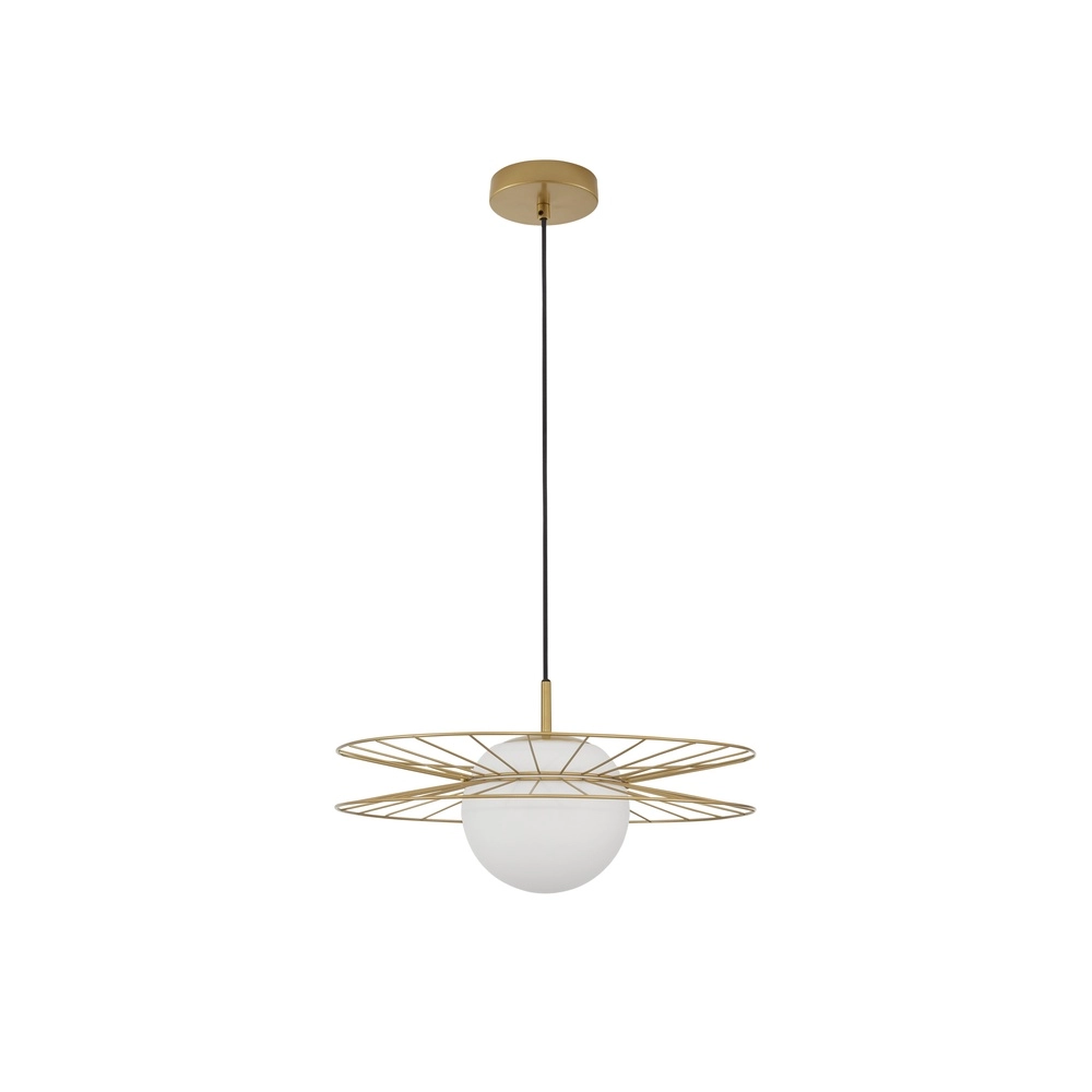 Suspension dorée Ellery Ø 45cm Lyora 5212017435286