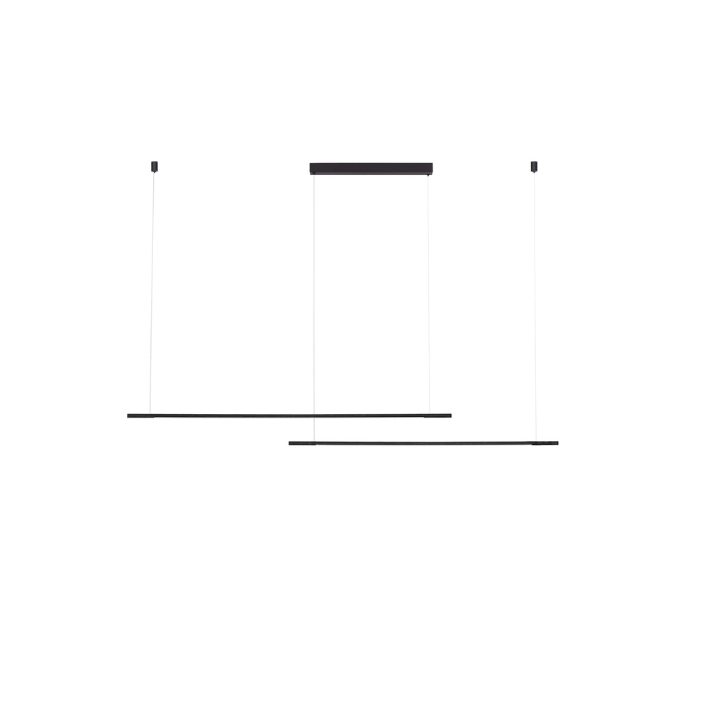 Suspension élégante Brillia noir 161cm Lyora 5212017473790