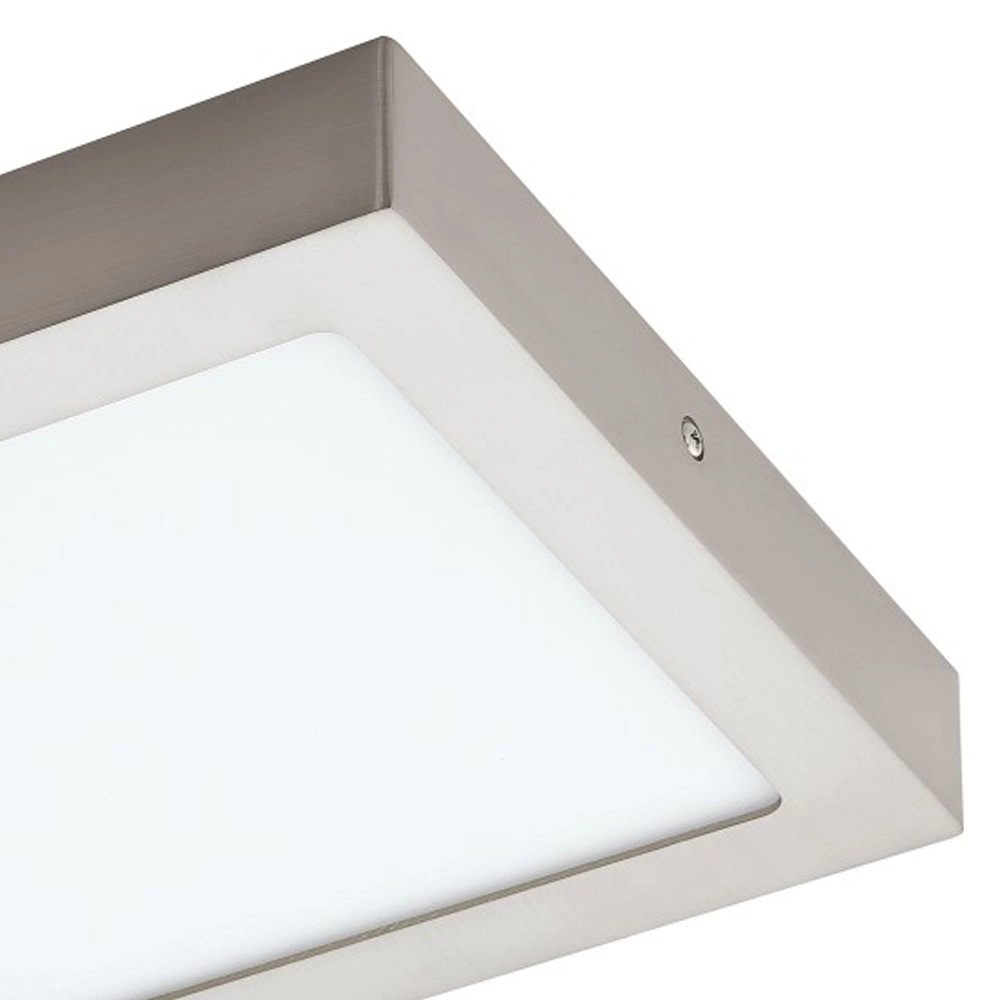 LED plafonnier Fueva-C Square 22,5 cm nickel mat Eglo 9002759966799