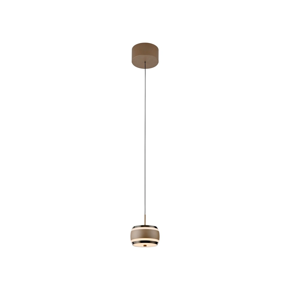 Pendentif LED élégant Pure Falling Rings Bronce Paul Neuhaus 4012248396568