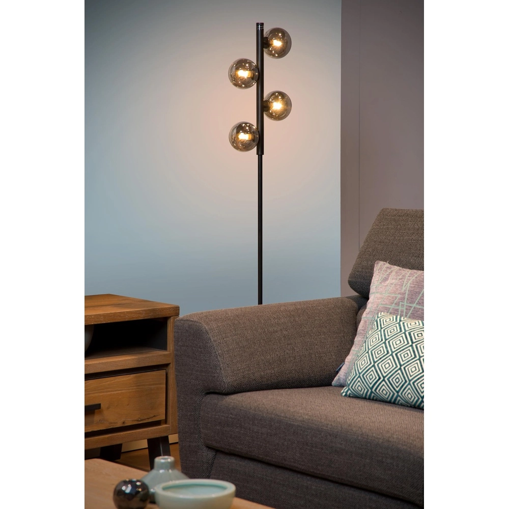 Lampe de pied Tycho Noir Lucide 5411212450999