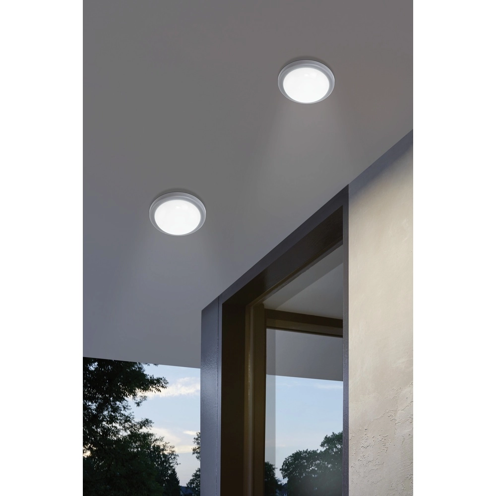 Lampe de plafond Pescolla Rond gris Eglo 9002759754624