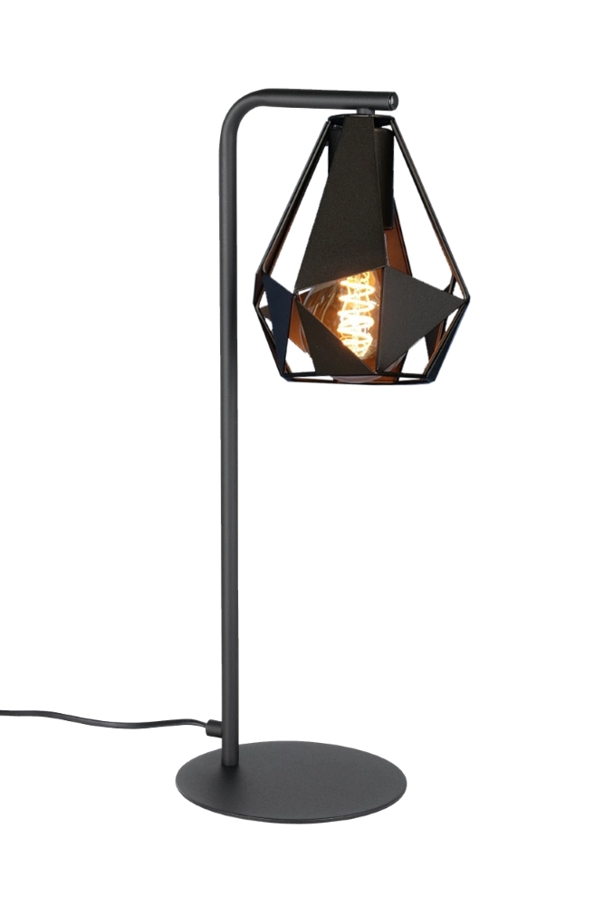 Lampe de table noire Carlton 5 Lampe de table noire Carlton 5