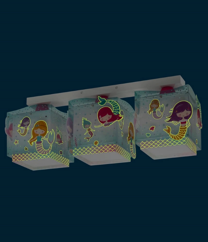 Plafonnier 3 lumières Mermaids Dalber 8420406634432
