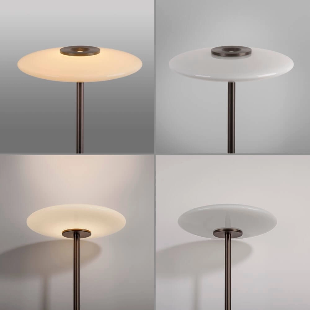 Lampadaire design Pure Vitrum brun Paul Neuhaus 4012248382714