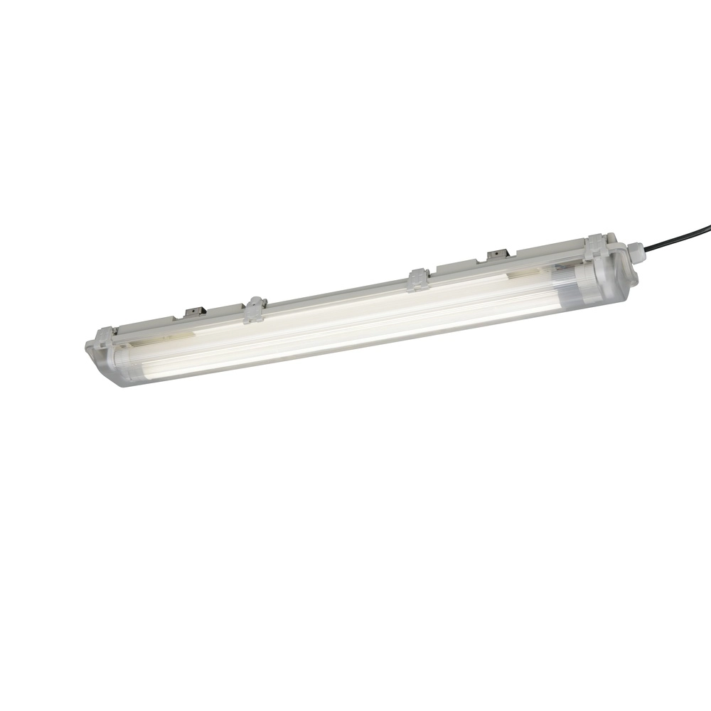 Luminaire fluorescent Tres 66,5 cm gris - IP65