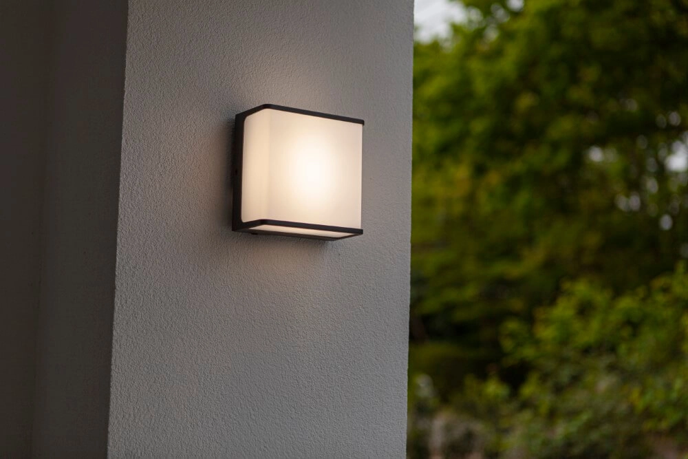 Applique Doblo conception anthracite Lutec 6939412012476