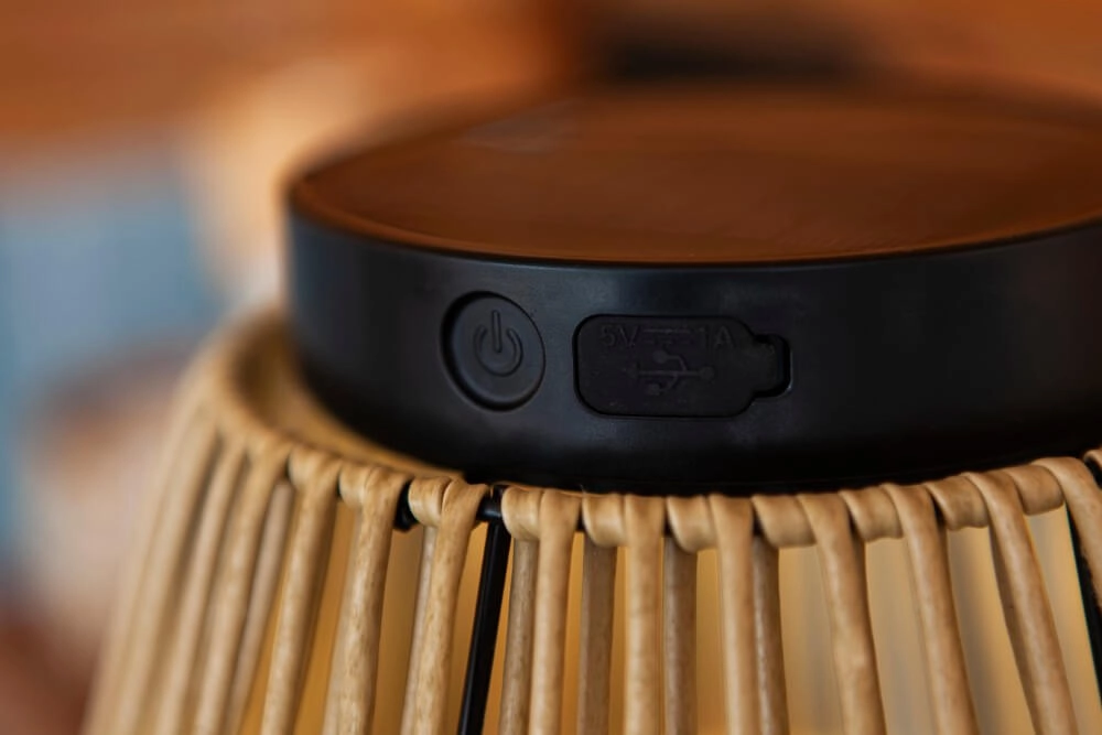 Lampe de table solaire Coppa rechargeable Lutec 6939412089560