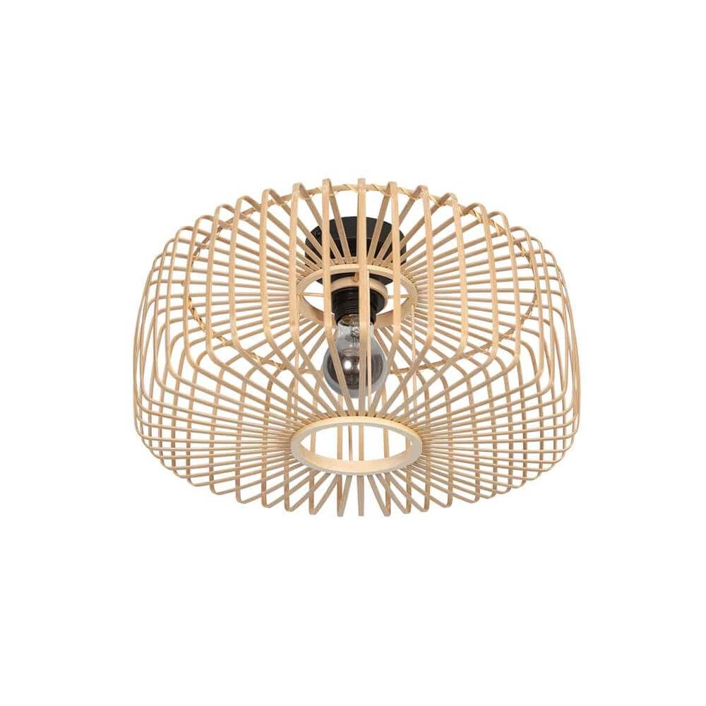 Plafonnier en bambou Bloeba Ø 40cm Steinhauer 8712746176780