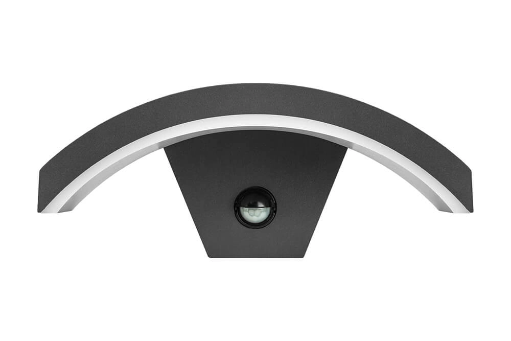 Lampe d'extérieur design Curve PIR avec détecteur de mouvement Lyora 5055788232629