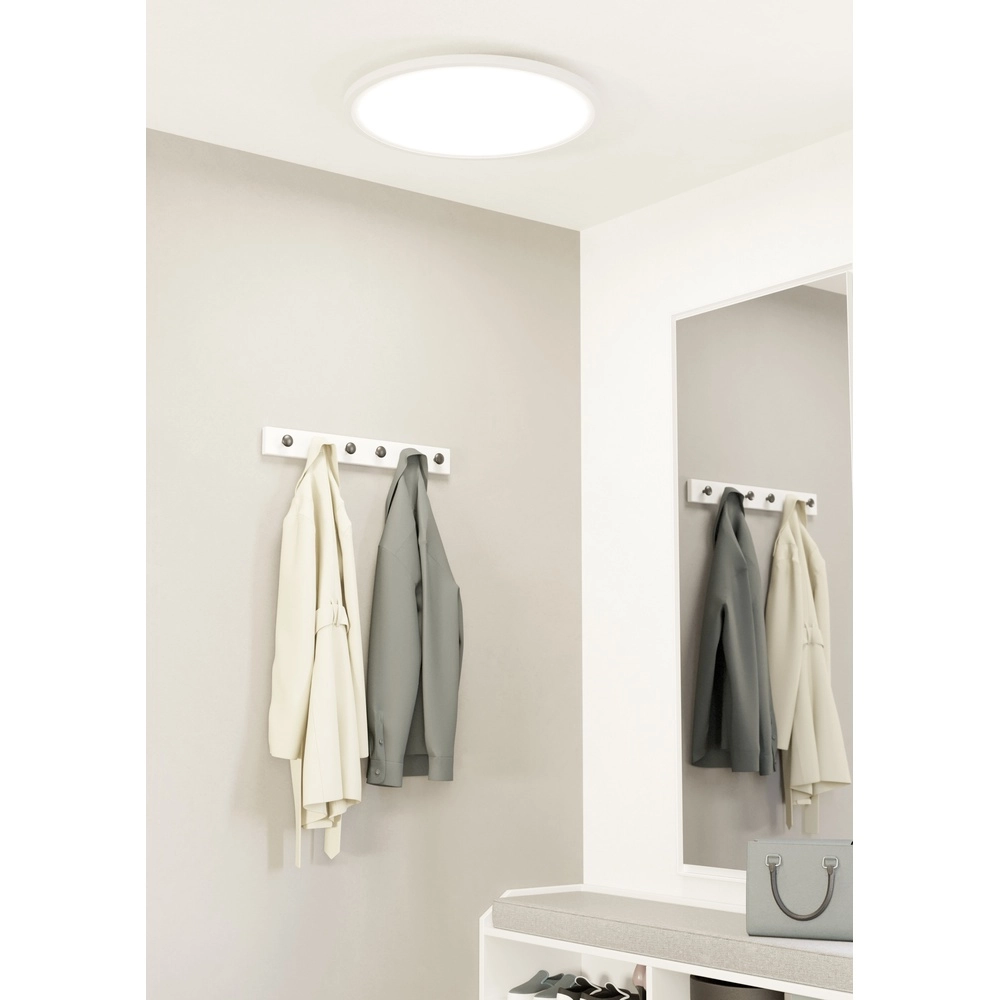Lumière de plafond intelligente et fine Sarsina-Z Ø 60cm - blanc Eglo 9008606264056